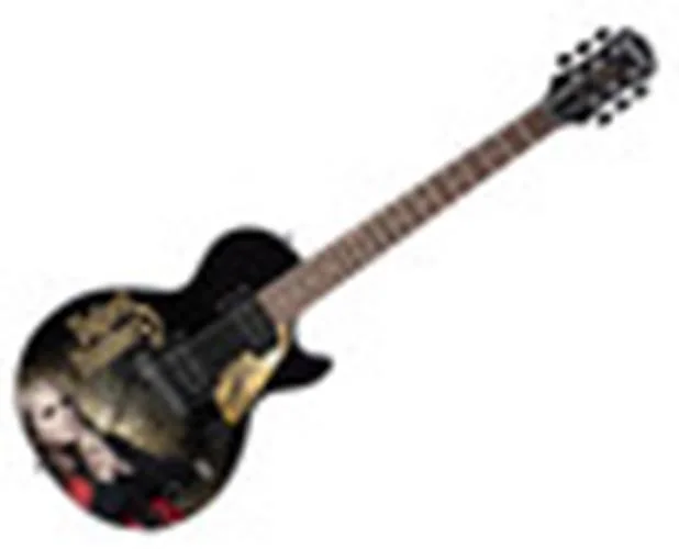Ozzy Osbourne Autographed Custom Epiphone "Patient #9" Graphics Guitar, image 3