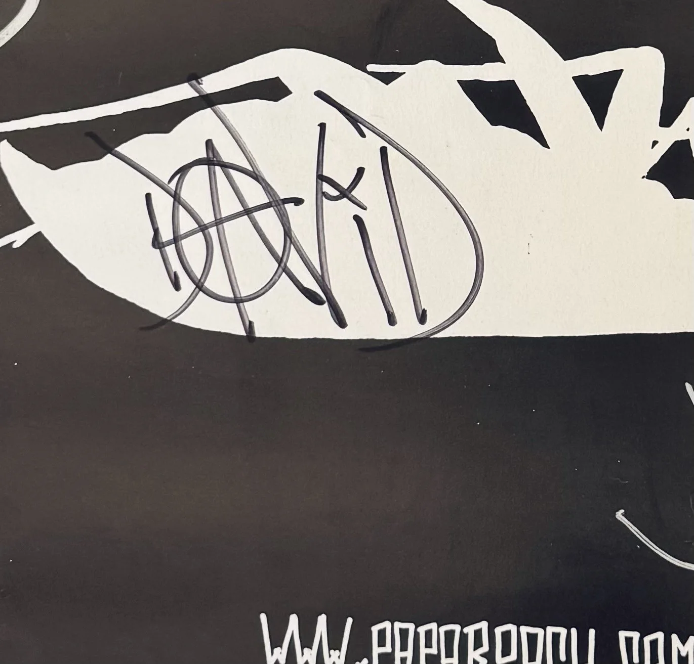 Papa Roach Infest Promo Poster signed by full band 2000 Autographed double sided, image 4