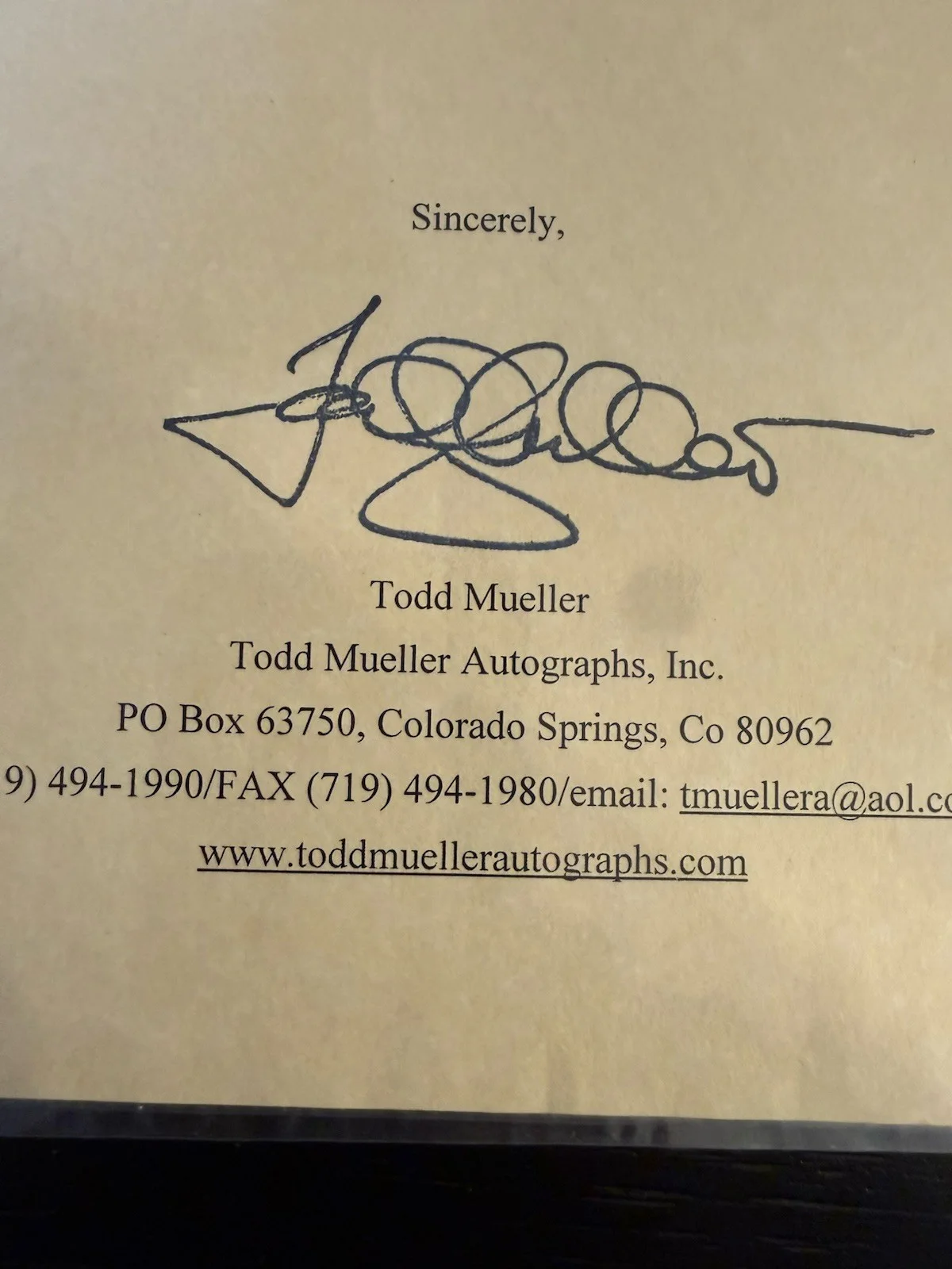 Deborah Kerr — Deborah Kerr Signed 8x10 Photo Autograph COA Todd Mueller, image 4