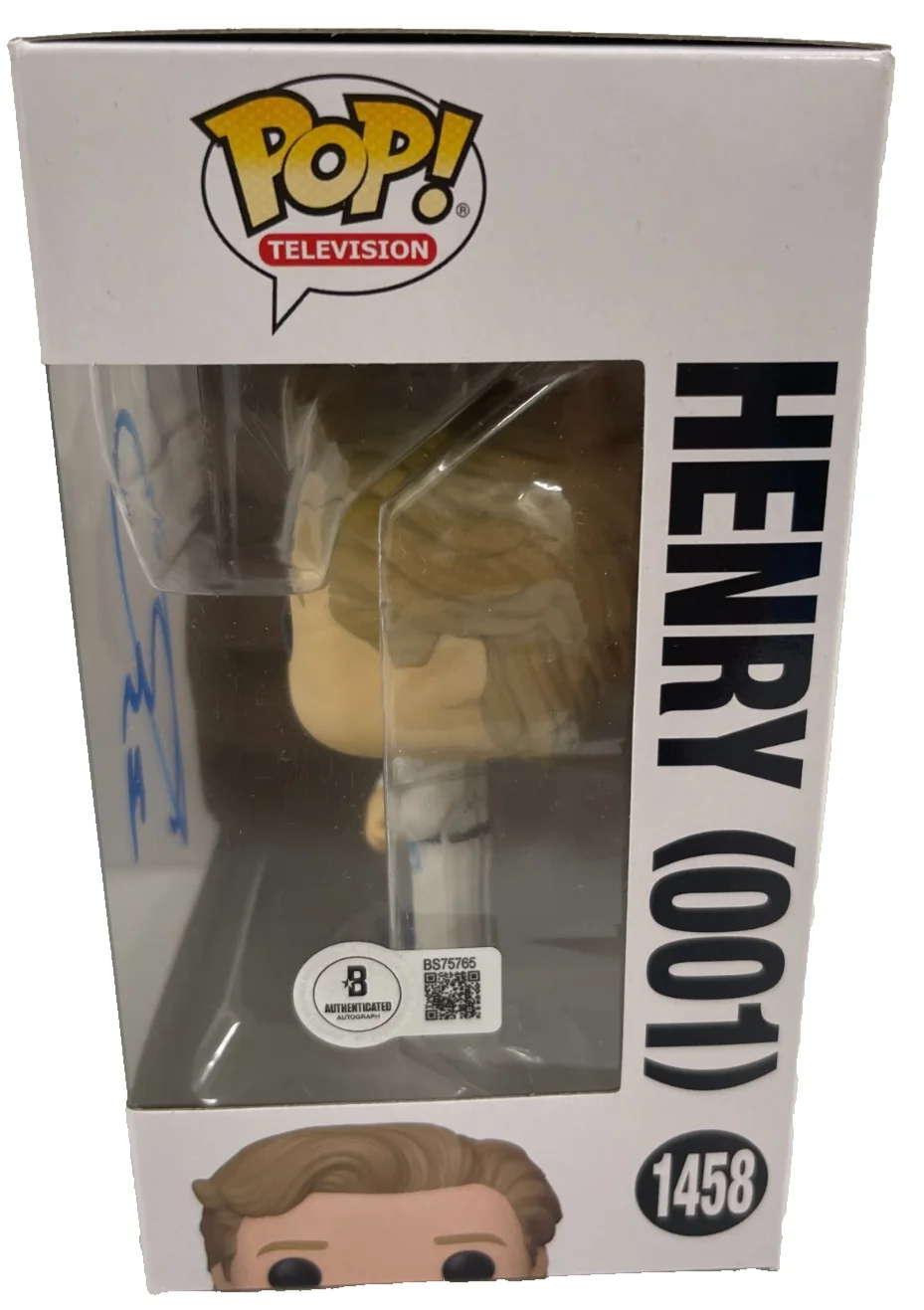 Jamie Campbell Bower — Jamie Campbell Bower Signed Henry 001 Funko Stranger Things Autograph Beckett, image 2