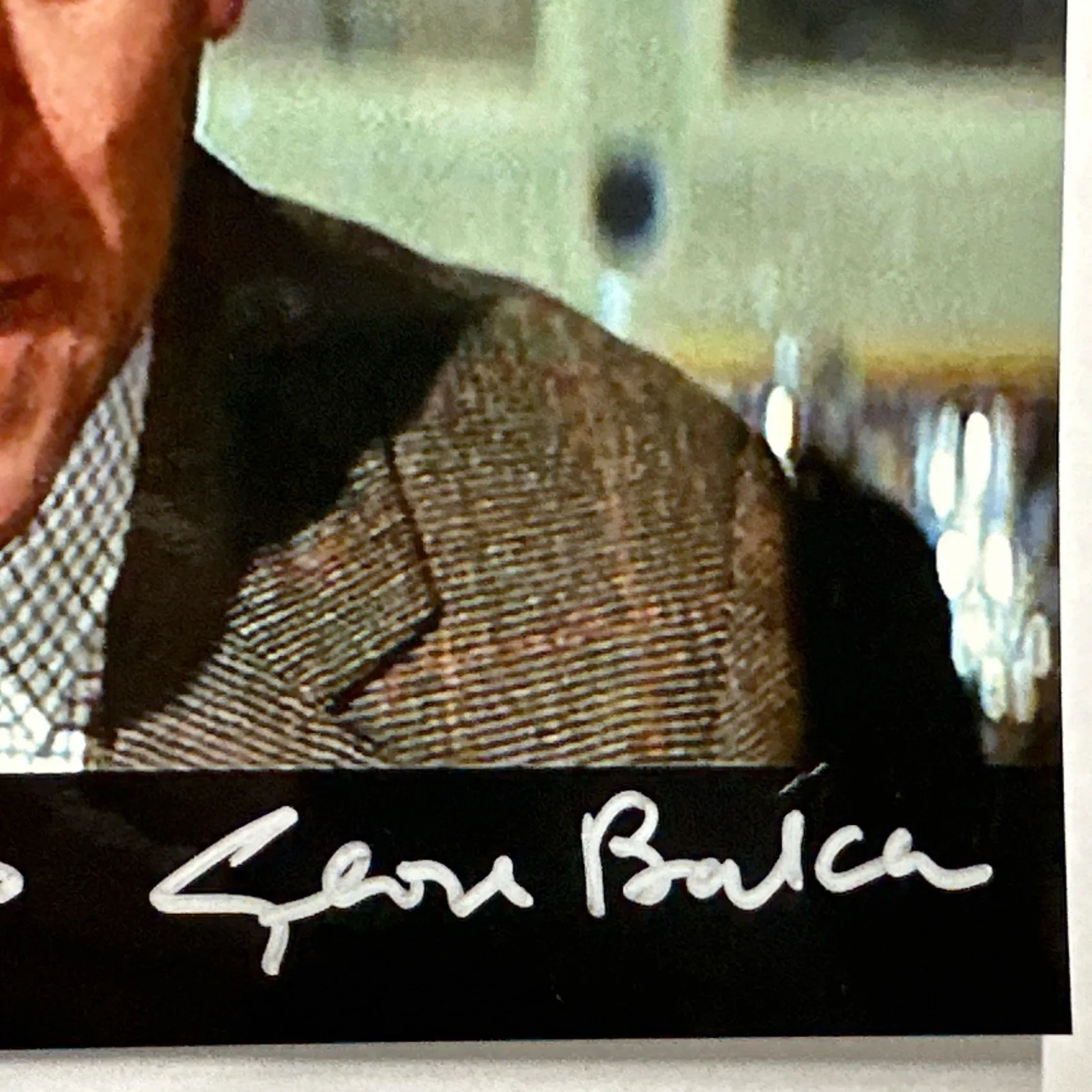 George Baker James Bond 007 Autographed Signed 8x10 Color Photo B’BC COA, image 2