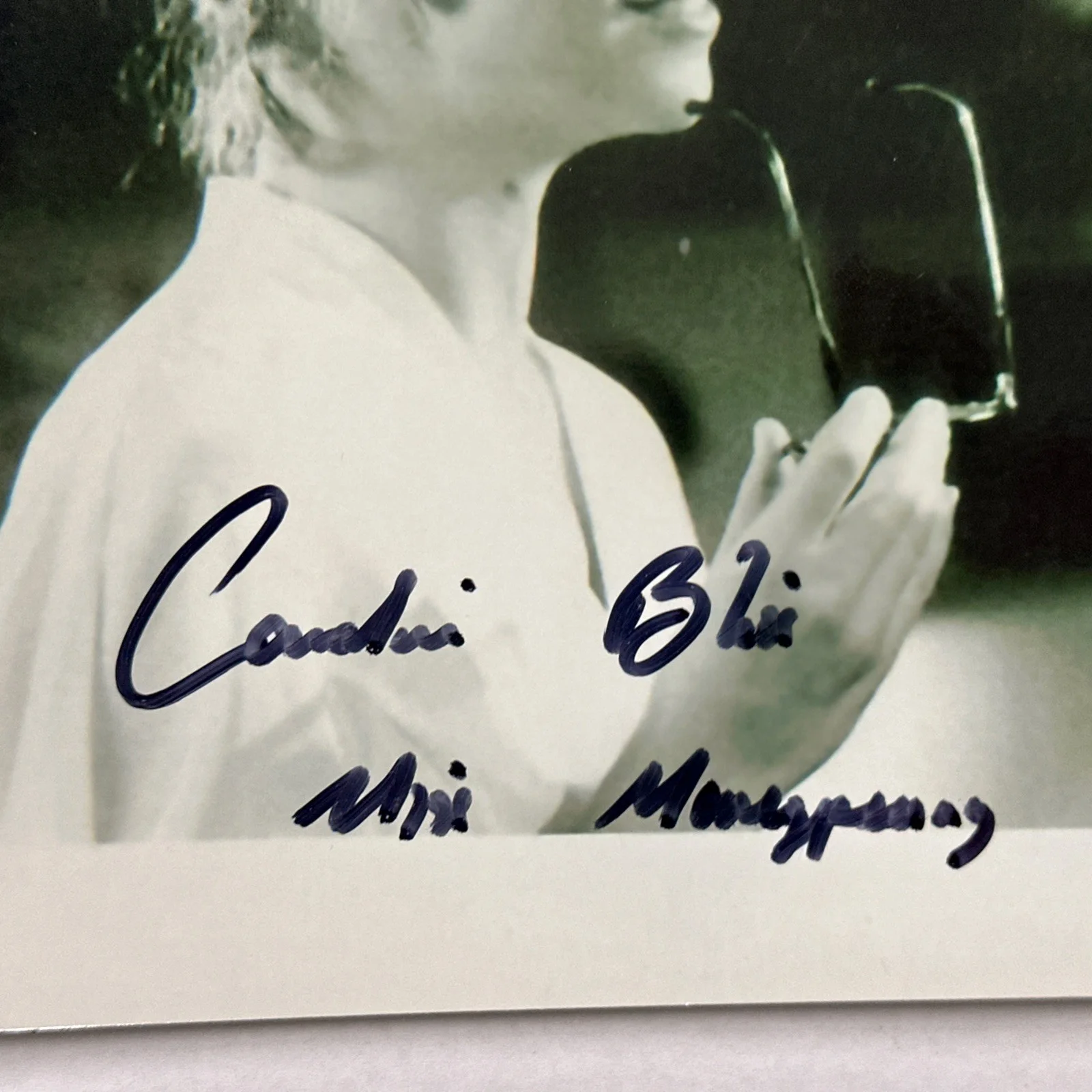 Caroline Bliss James Bond 007 Autographed Signed 8x10 Color Photo B’BC COA, image 2