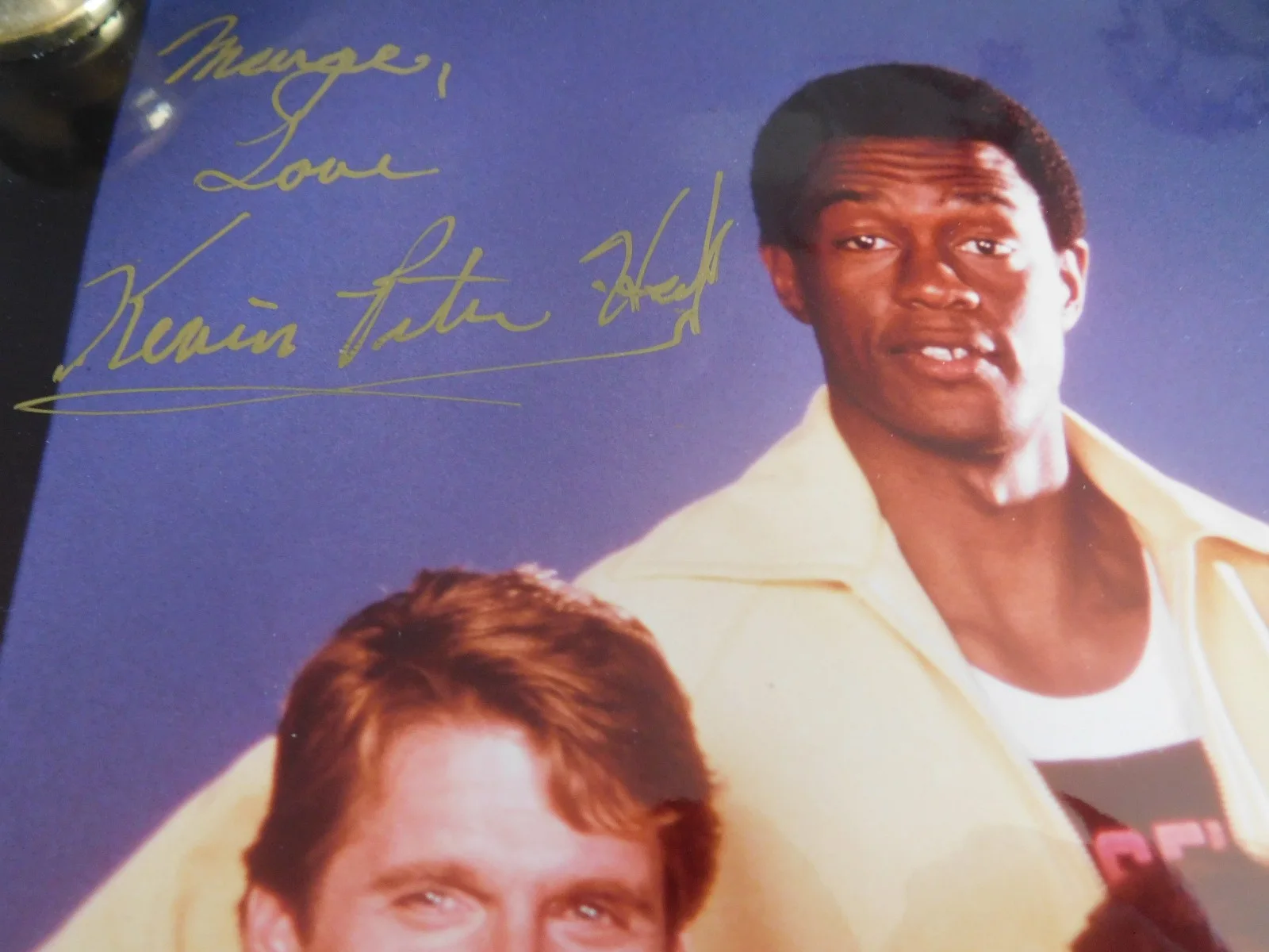 Kevin Peter Hall Predator Misfits of Science Autograph Publicity Photo Guarantee, image 2