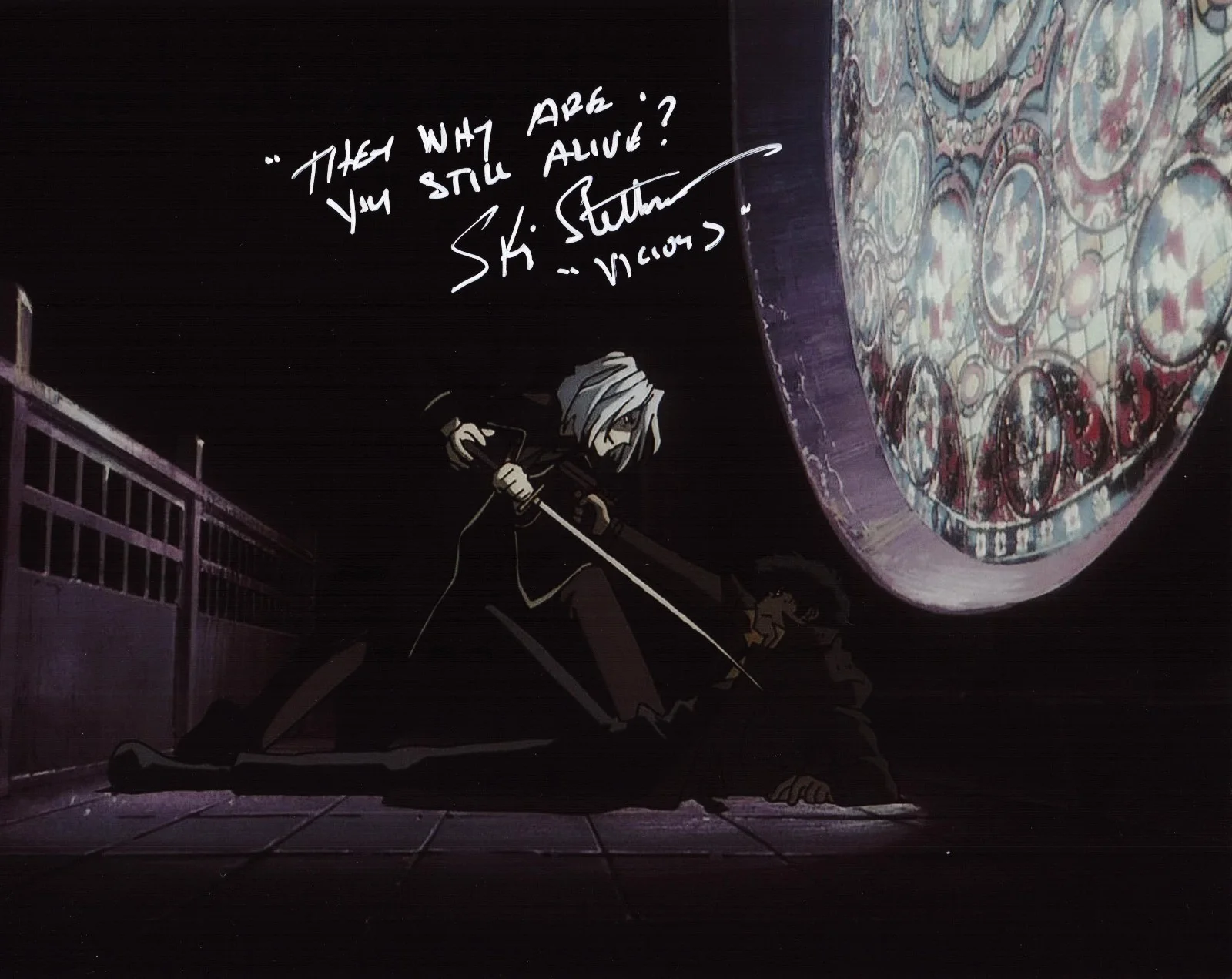 Skip Stellrecht — Vicious signed autographed 8x10 Photo Cowboy Bebop Skip Stellrecht