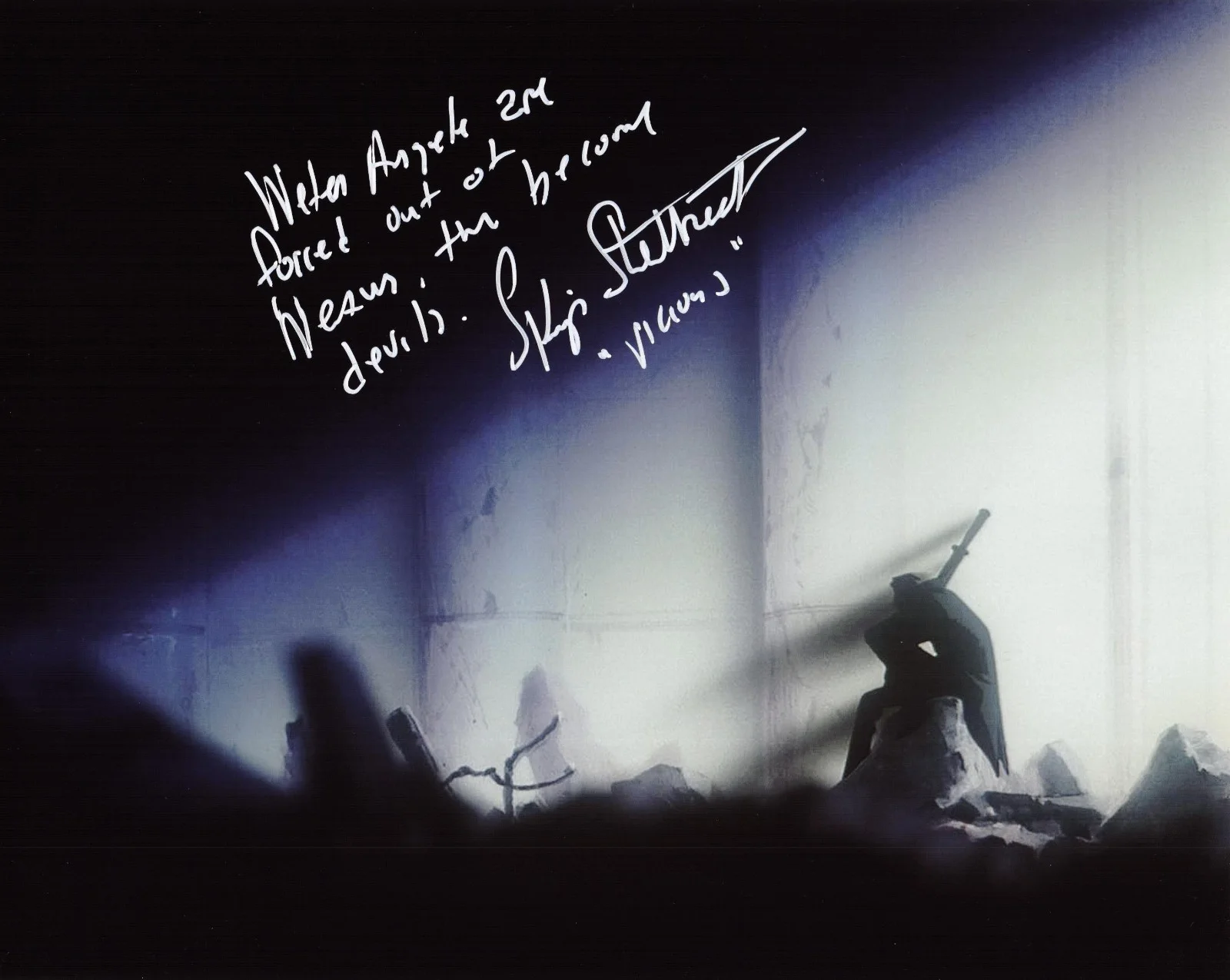 Skip Stellrecht — Vicious signed autographed 8x10 Photo Cowboy Bebop Skip Stellrecht