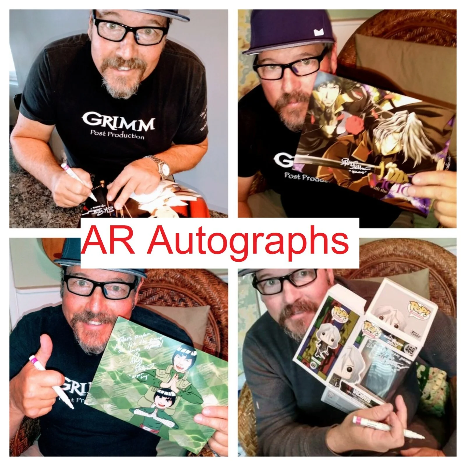 Skip Stellrecht — Vicious signed autographed 8x10 Photo Cowboy Bebop Skip Stellrecht, image 2