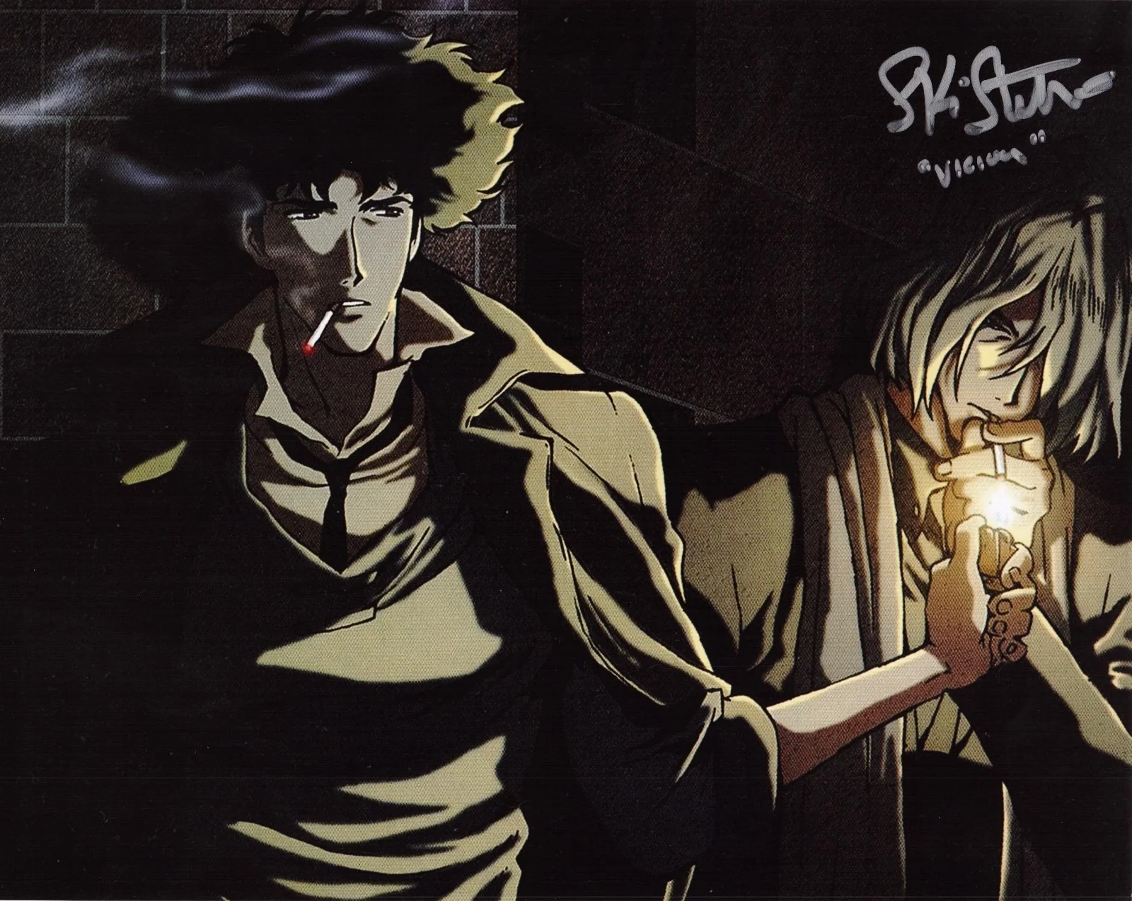 Skip Stellrecht — Vicious signed autographed 8x10 Photo Cowboy Bebop Skip Stellrecht