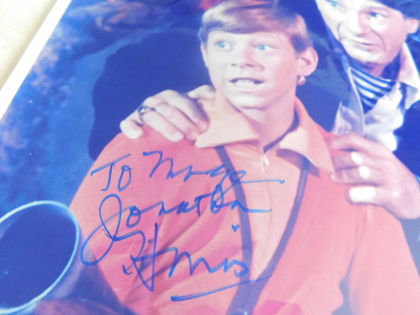 Billy Mumy & Dr. Smith Lost in Space Autograph Publicity Photo 8 x 10 Guaranteed, изображение 2