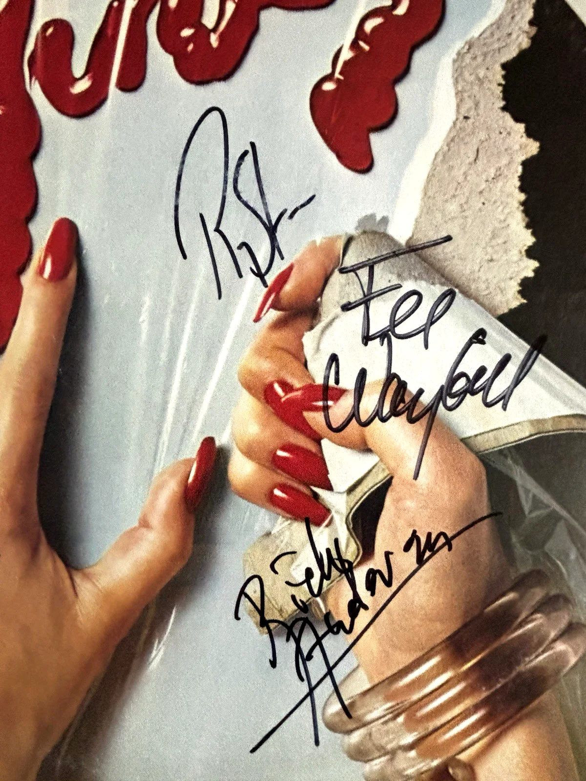 THE TUBES Signed FIRST Vinyl LP RECORD JSA COA Fee Waybill STEEN Anderson PRINCE, изображение 3