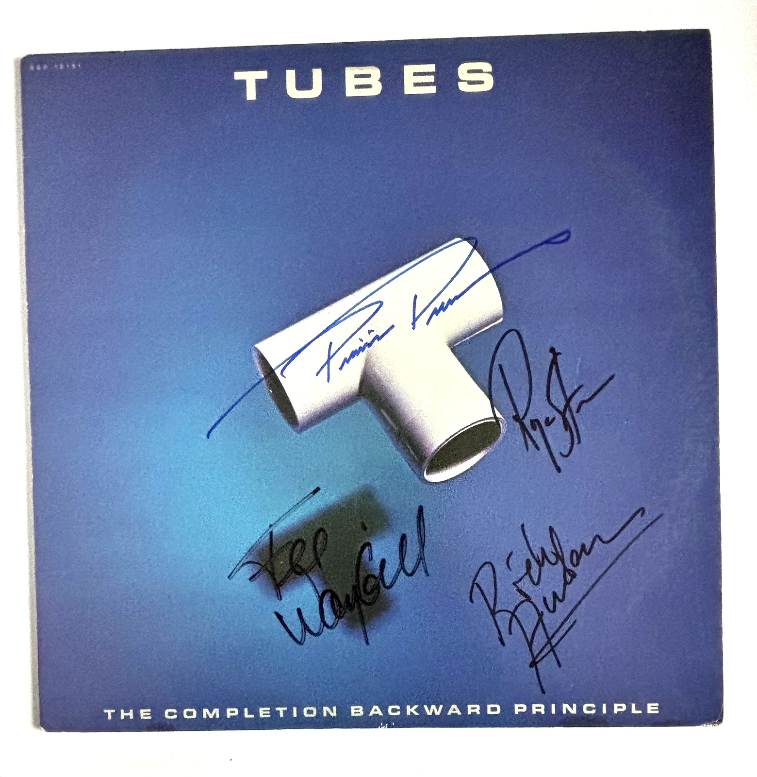 THE TUBES Signed PRINCIPL Vinyl RECORD JSA COA Fee Waybill STEEN Anderson PRINCE, image 2
