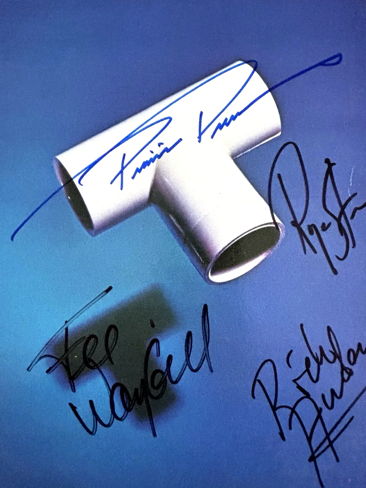 THE TUBES Signed PRINCIPL Vinyl RECORD JSA COA Fee Waybill STEEN Anderson PRINCE, image 4
