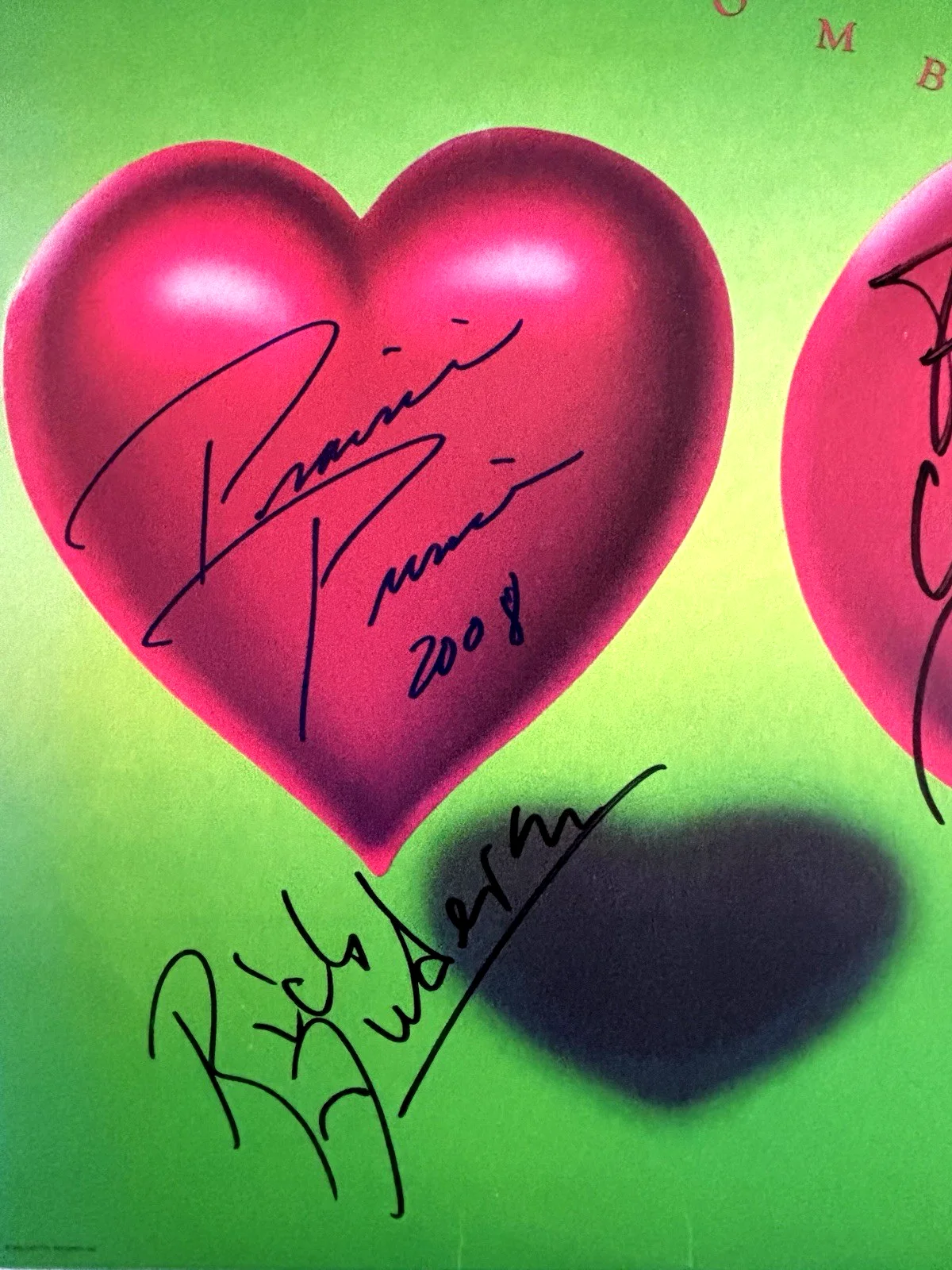 THE TUBES Signed LOVE Vinyl LP RECORD JSA COA Fee Waybill STEEN Anderson PRINCE, image 3