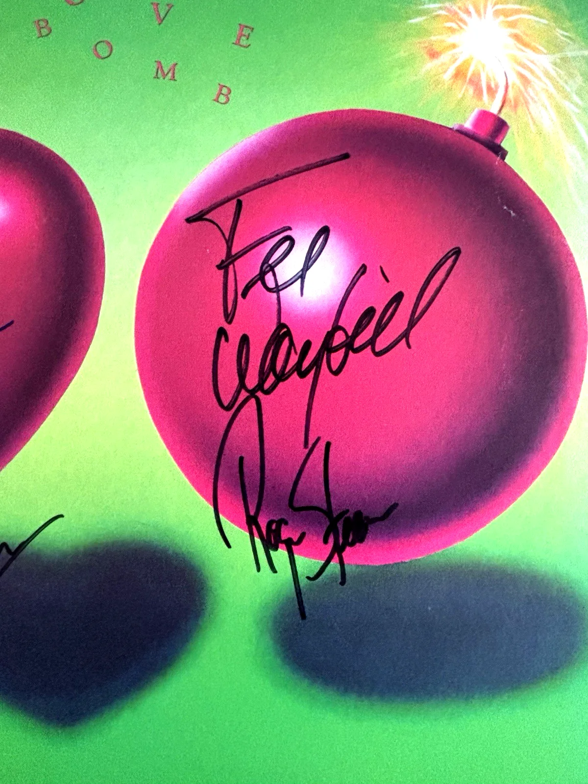 THE TUBES Signed LOVE Vinyl LP RECORD JSA COA Fee Waybill STEEN Anderson PRINCE, image 4