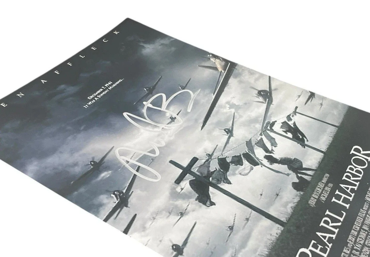 MICHAEL BAY SIGNED AUTOGRAPH 12x18 PEARL HARBOR PHOTO POSTER PROOF JSA COA READ, изображение 5