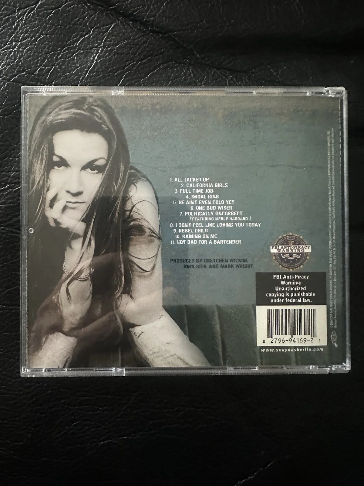 Gretchen Wilson Signed All Jacked Up CD Beckett COA BQ82906, image 3