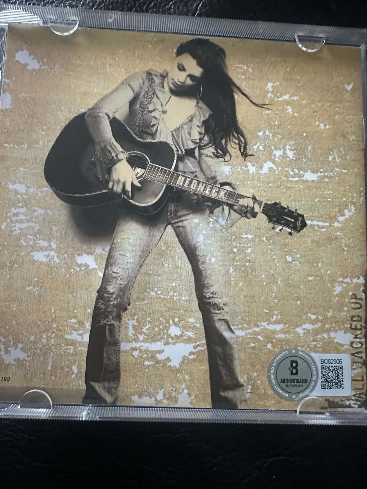 Gretchen Wilson Signed All Jacked Up CD Beckett COA BQ82906, image 4