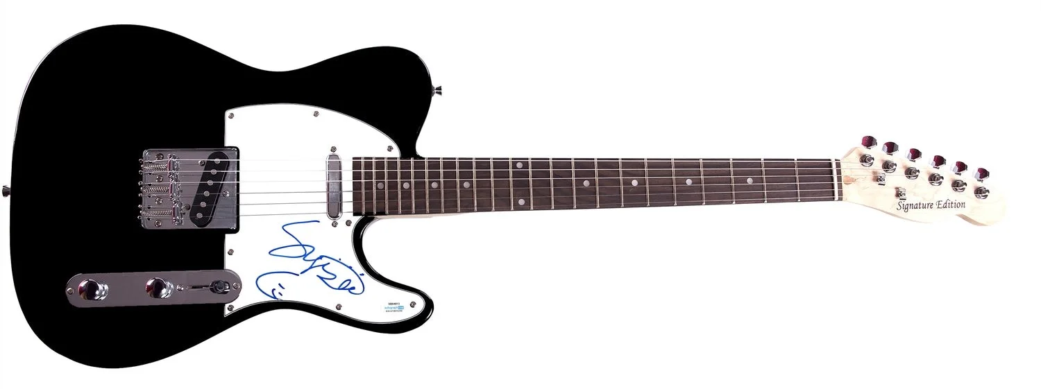 Syesha Mercado Signed Autographed Guitar, image 2
