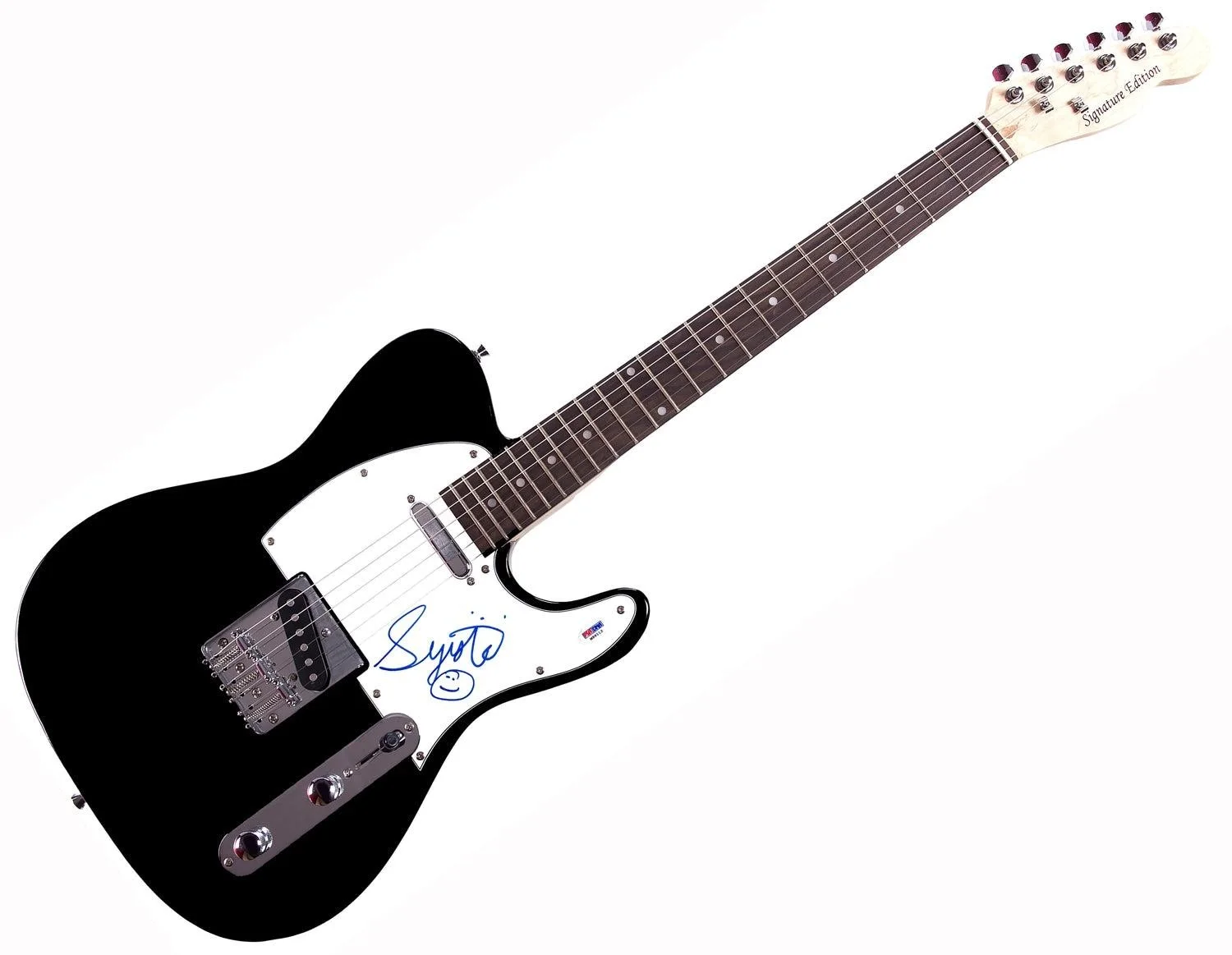 Syesha Mercado Signed Autographed Guitar, image 3