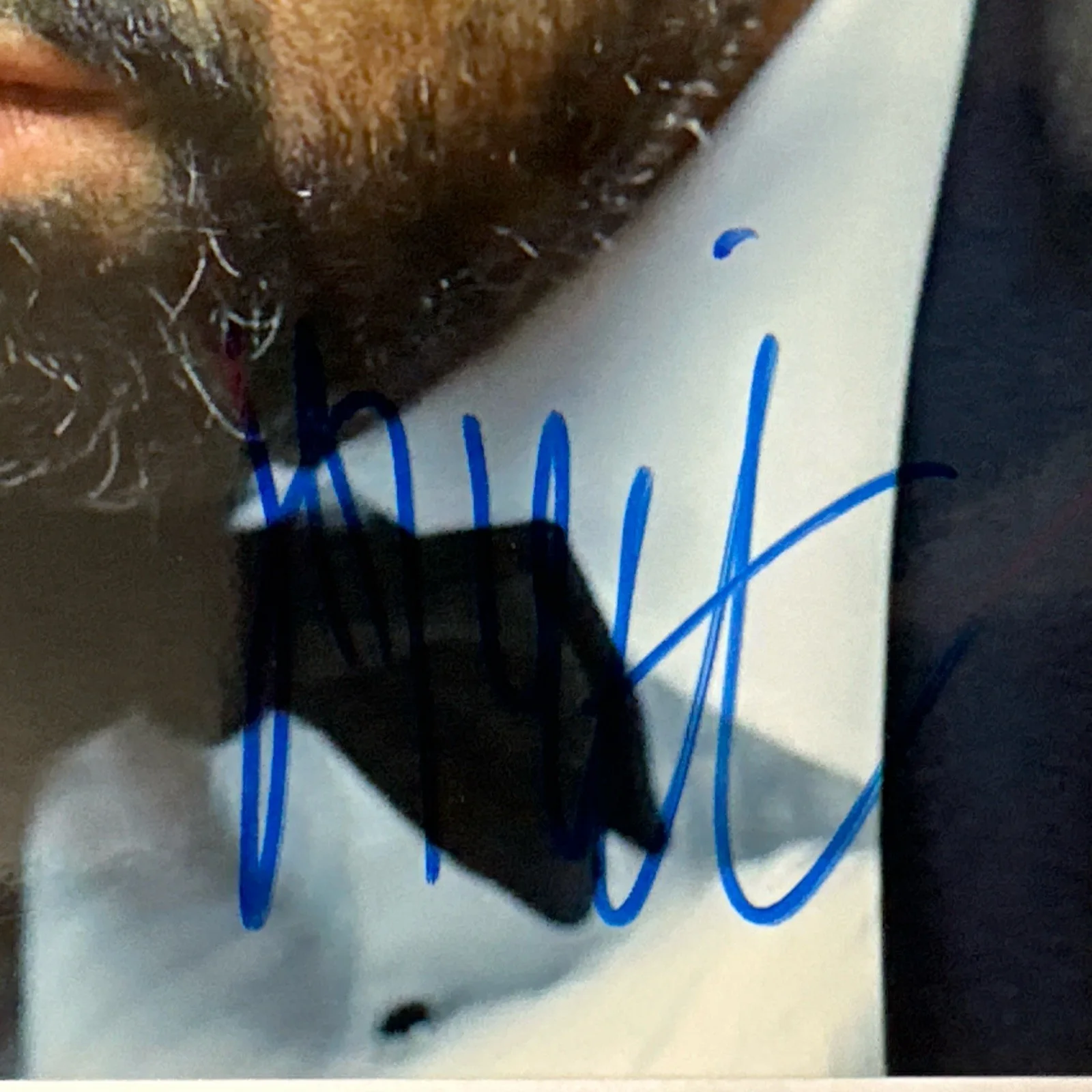 Jeffrey Wright James Bond Autographed Signed 8x10 Color Photo B’BC COA, изображение 2