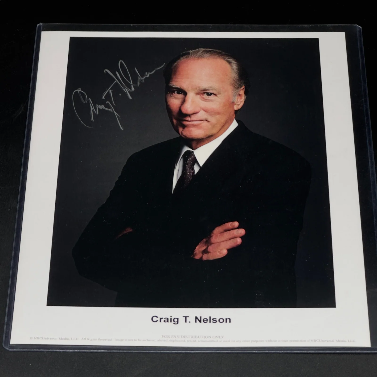Craig T. Nelson — ​CRAIG T NELSON 8x10 Photo Autograph Coach Incredibles Hand Signed Auto