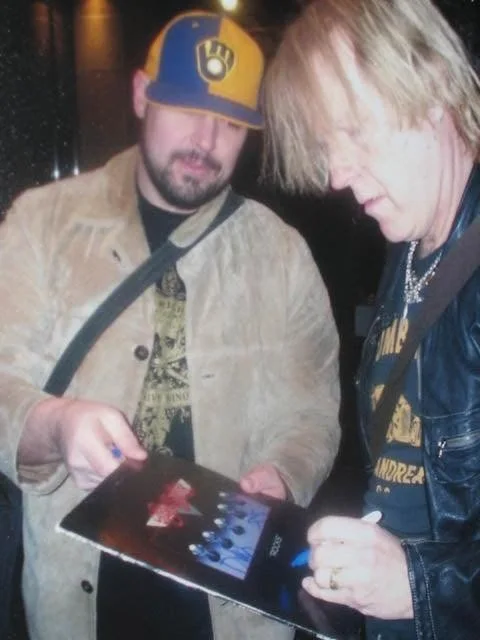 Aerosmith Tom Hamilton Autographed "Dream On" Custom 1/1 Graphics Guitar, image 4