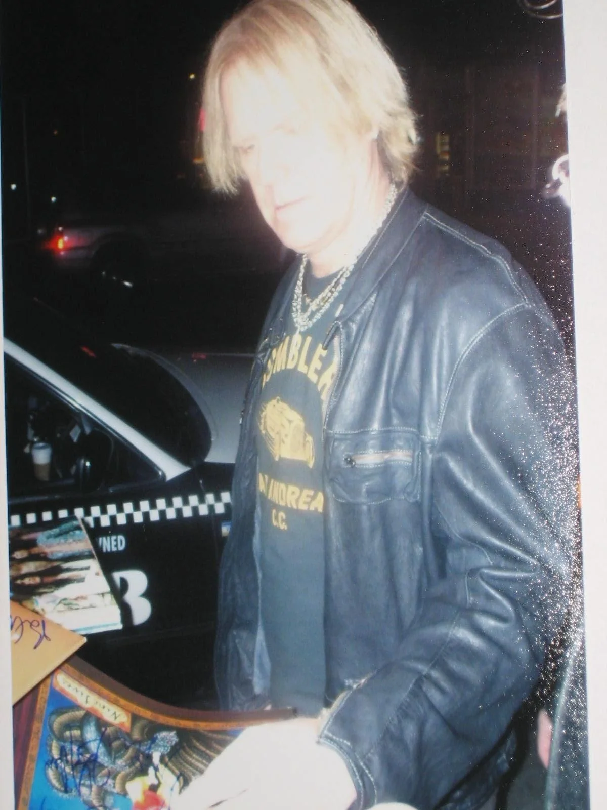 Aerosmith Tom Hamilton Autographed "Dream On" Custom 1/1 Graphics Guitar, image 5
