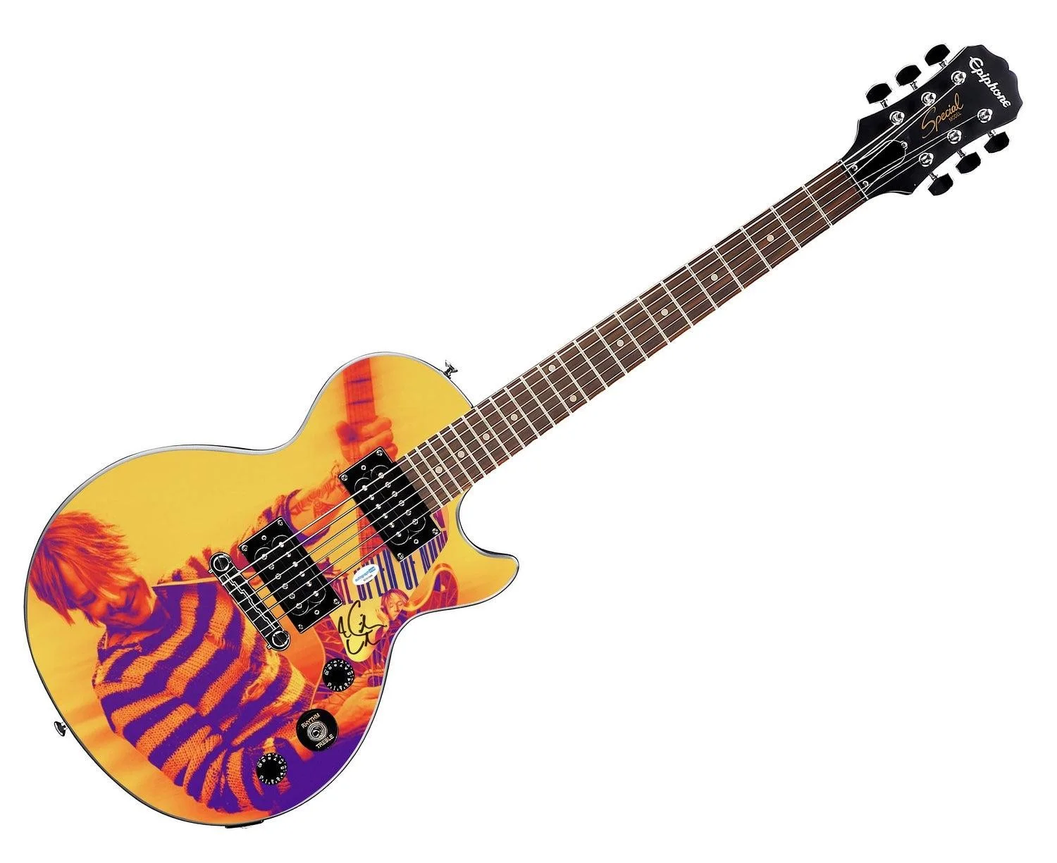 Keith Urban Autographed Custom Epiphone "Speed Of Now" Graphics Guitar, изображение 2