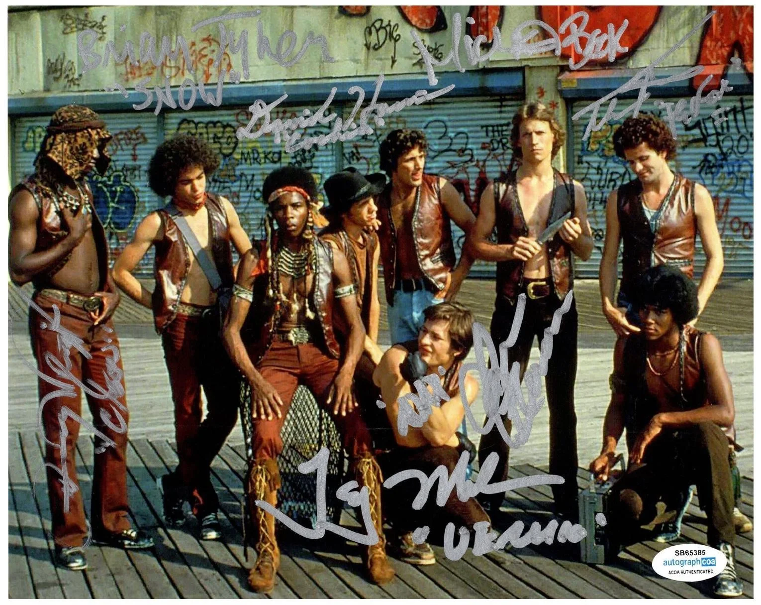 The Warriors Movie Autographed 8x10 Photo Exact Proof, image 2