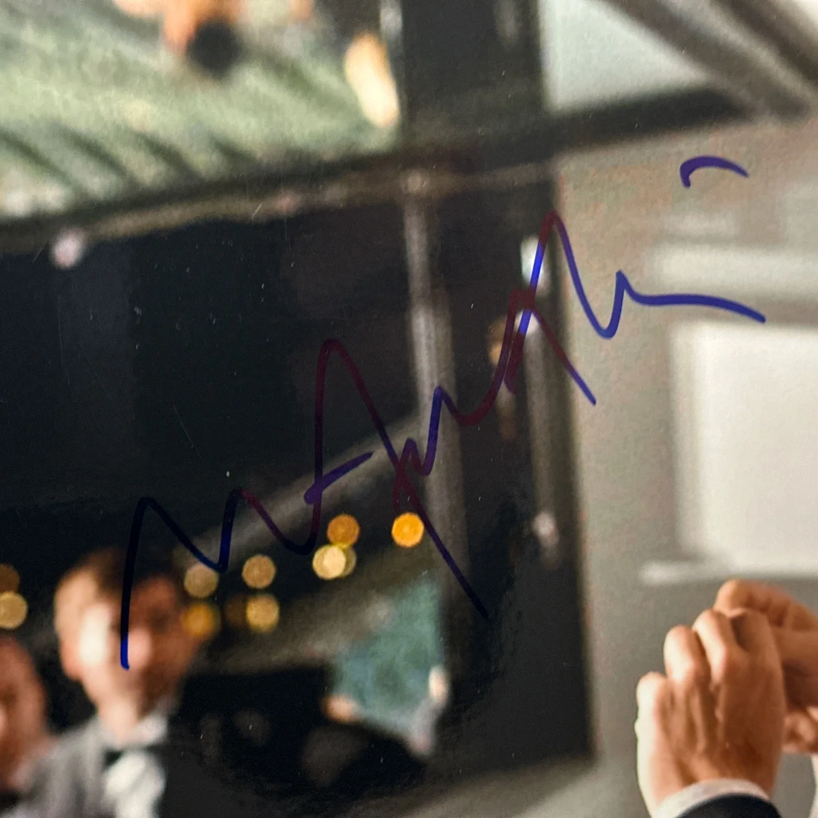 Mathieu Amalric James Bond Autographed Signed 8x10 Color Photo B’BC COA, изображение 2