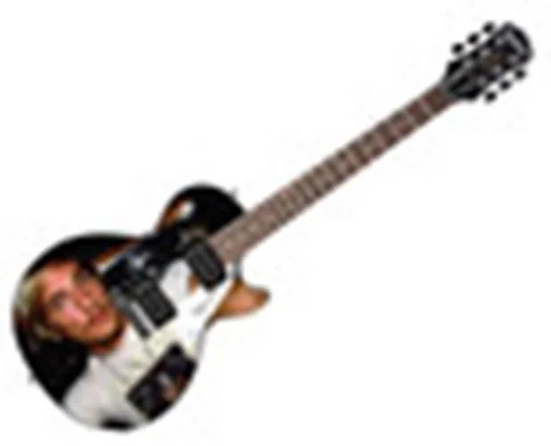 Matthew McConaughey Autographed 1/1 Dazed & Confused Epiphone Graphics Guitar, image 2