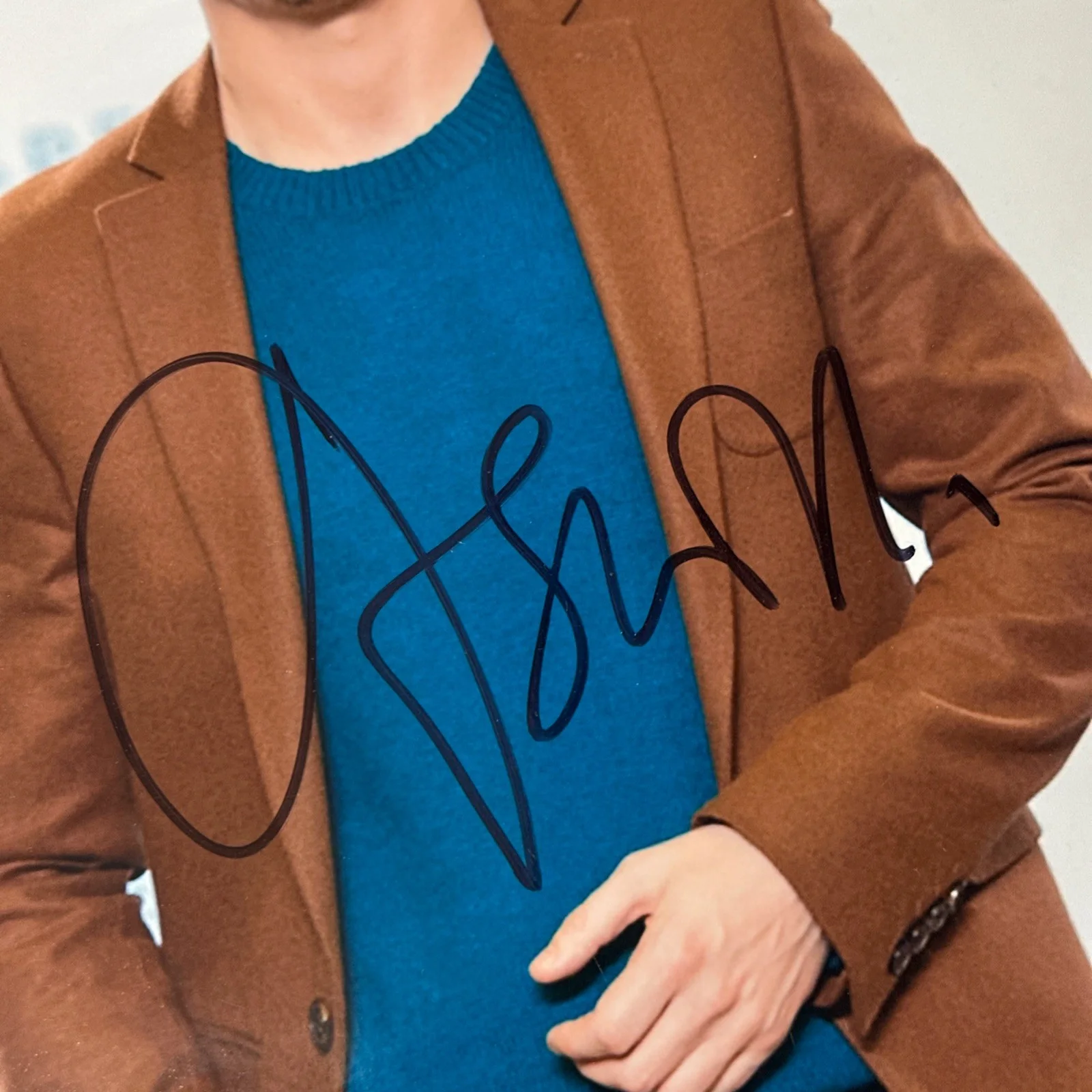 Andrew Scott James Bond Autographed Signed 8x10 Color Photo B’BC COA, image 2