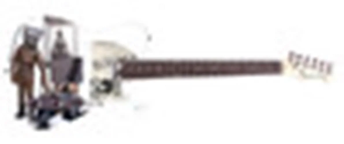 Dave Navarro of Jane's Addiction Autographed "Duel Diagnosis" 1/1 Graphics Guita, изображение 2