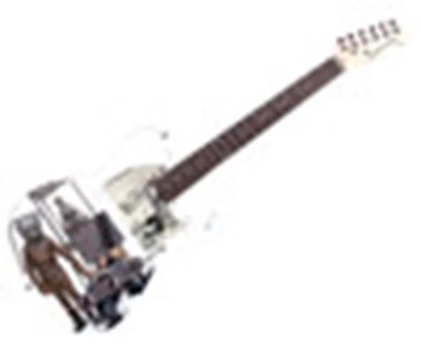Dave Navarro of Jane's Addiction Autographed "Duel Diagnosis" 1/1 Graphics Guita, изображение 3
