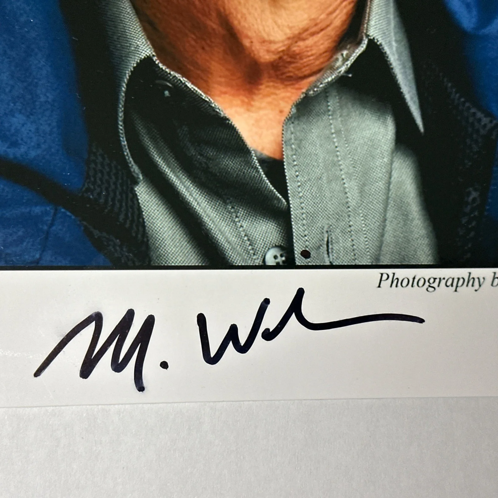 Michael Wilson James Bond Autographed Signed 8x10 Color Photo B’BC COA, image 2