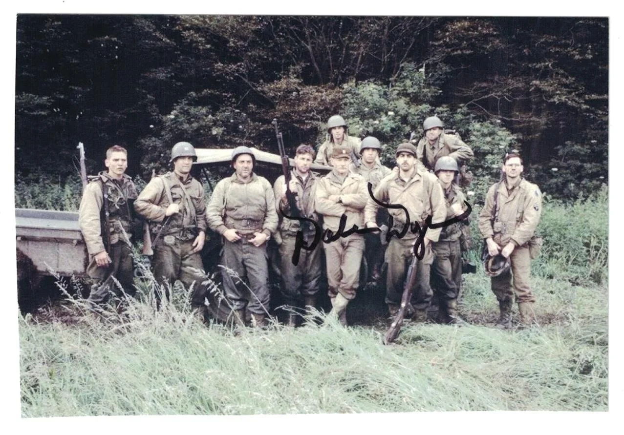 Dale Dye — Dale Dye Signed Autographed 4x6 Photo Actor Marine G