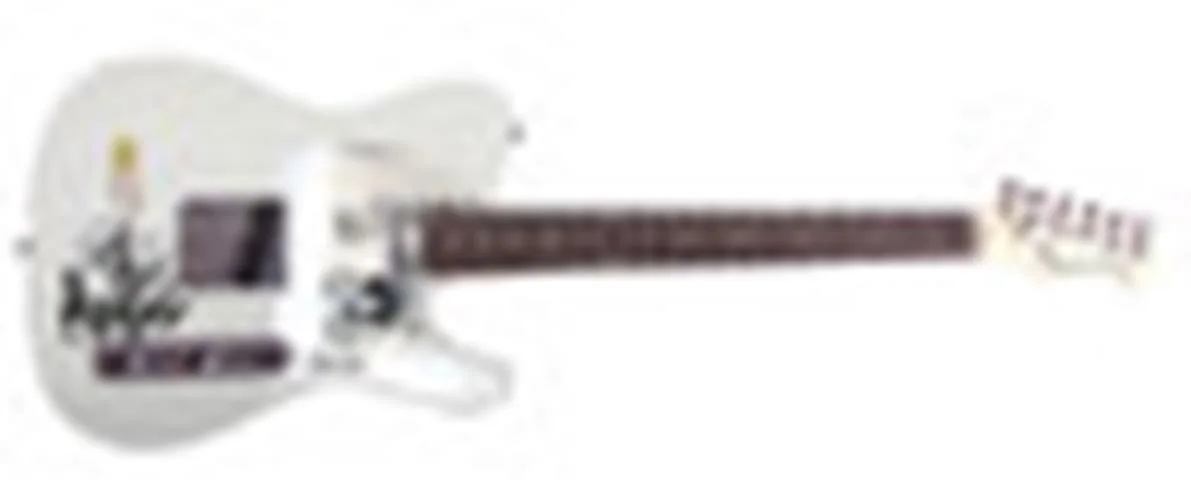 PADHiA Autographed "Unfuk Yourself" 1/1 Graphics Guitar, image 3