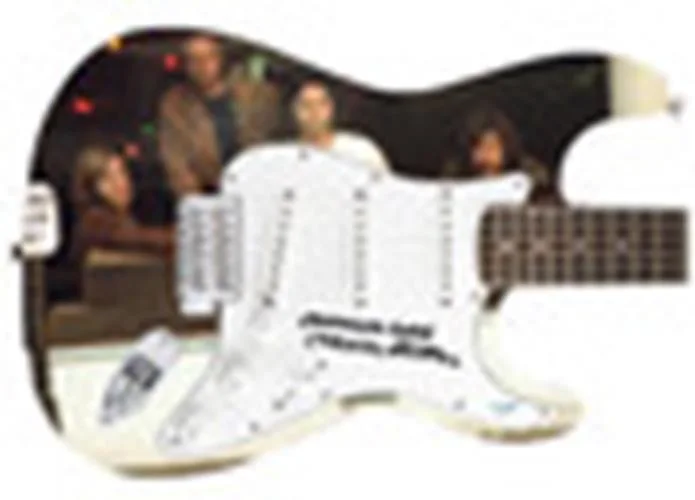 Henry Diltz Photographer Autographed Morrison Hotel Doors Custom Graphics Guitar, изображение 2