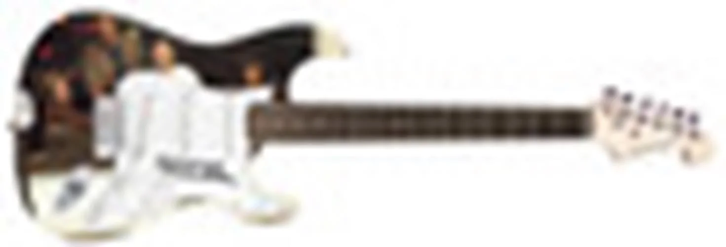 Henry Diltz Photographer Autographed Morrison Hotel Doors Custom Graphics Guitar, изображение 3