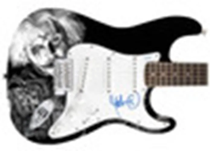 John 5 Signed "Supernatural Shredder" Custom Graphics Guitar ACOA, image 2