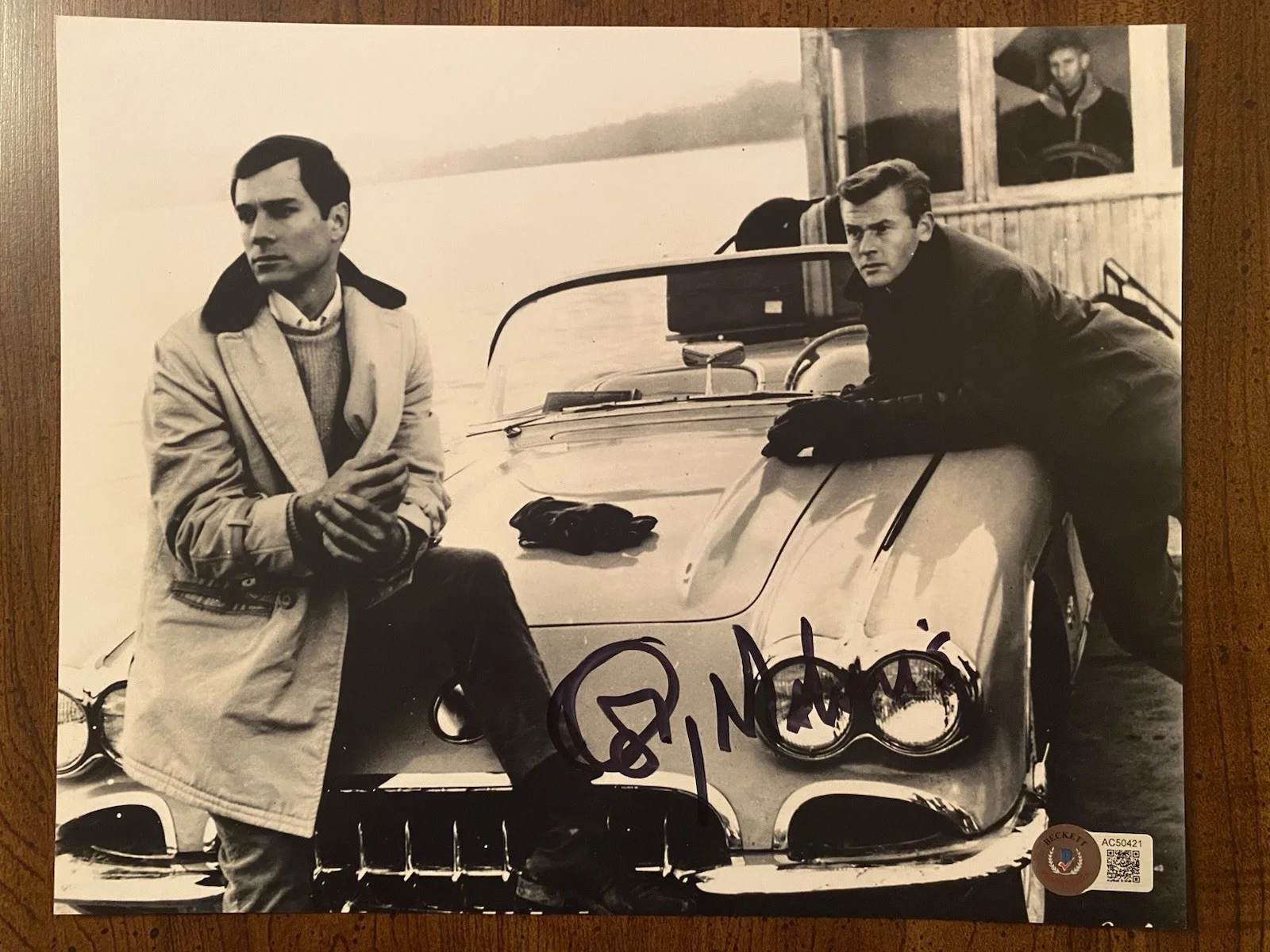 George Maharis — George Maharis Signed Autographed Photo Beckett BAS Route 66
