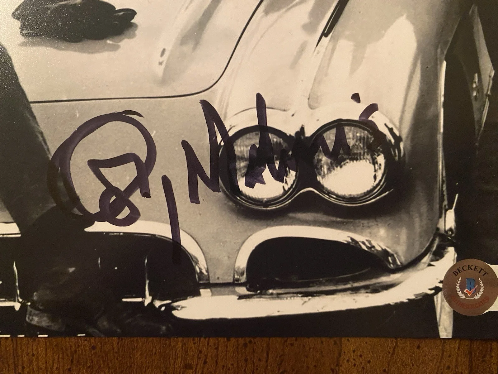 George Maharis — George Maharis Signed Autographed Photo Beckett BAS Route 66, изображение 2