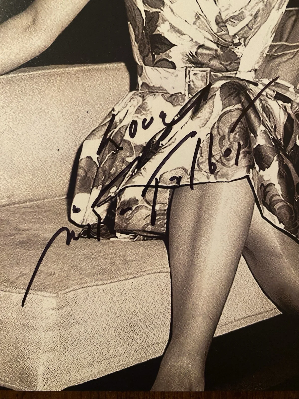 Nita Talbot — Nita Talbot Signed Autographed Photo Hogans Heroes Beckett BAS, image 2