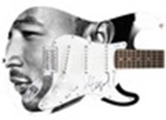 John Legend Autographed "In The Key Of Legend" Custom Graphics Guitar ACOA, изображение 2