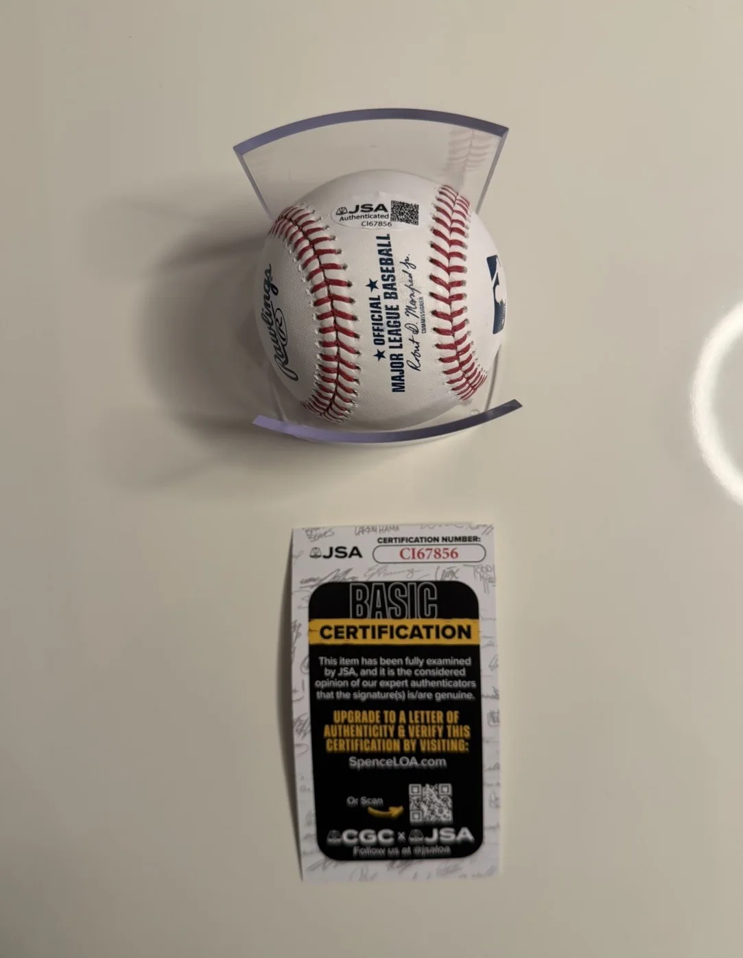 Gaten Matarazzo — Gaten Matarazzo Actor Autographed Baseball Stranger Thing JSA COA, изображение 2