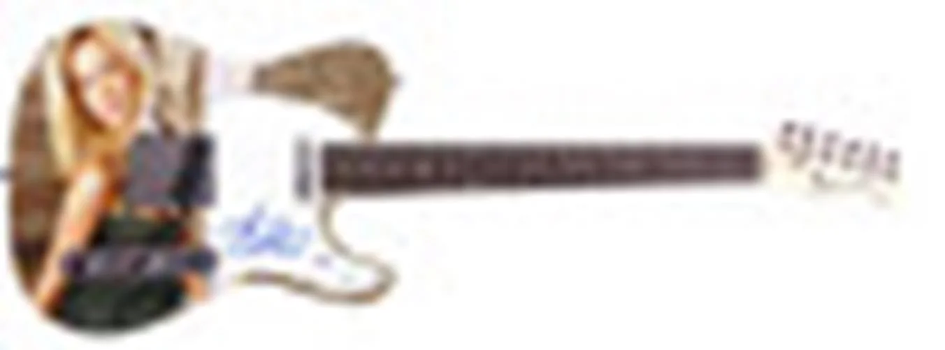 Kellie Pickler Signed Seductive Serenade Custom Graphics Guitar, image 3