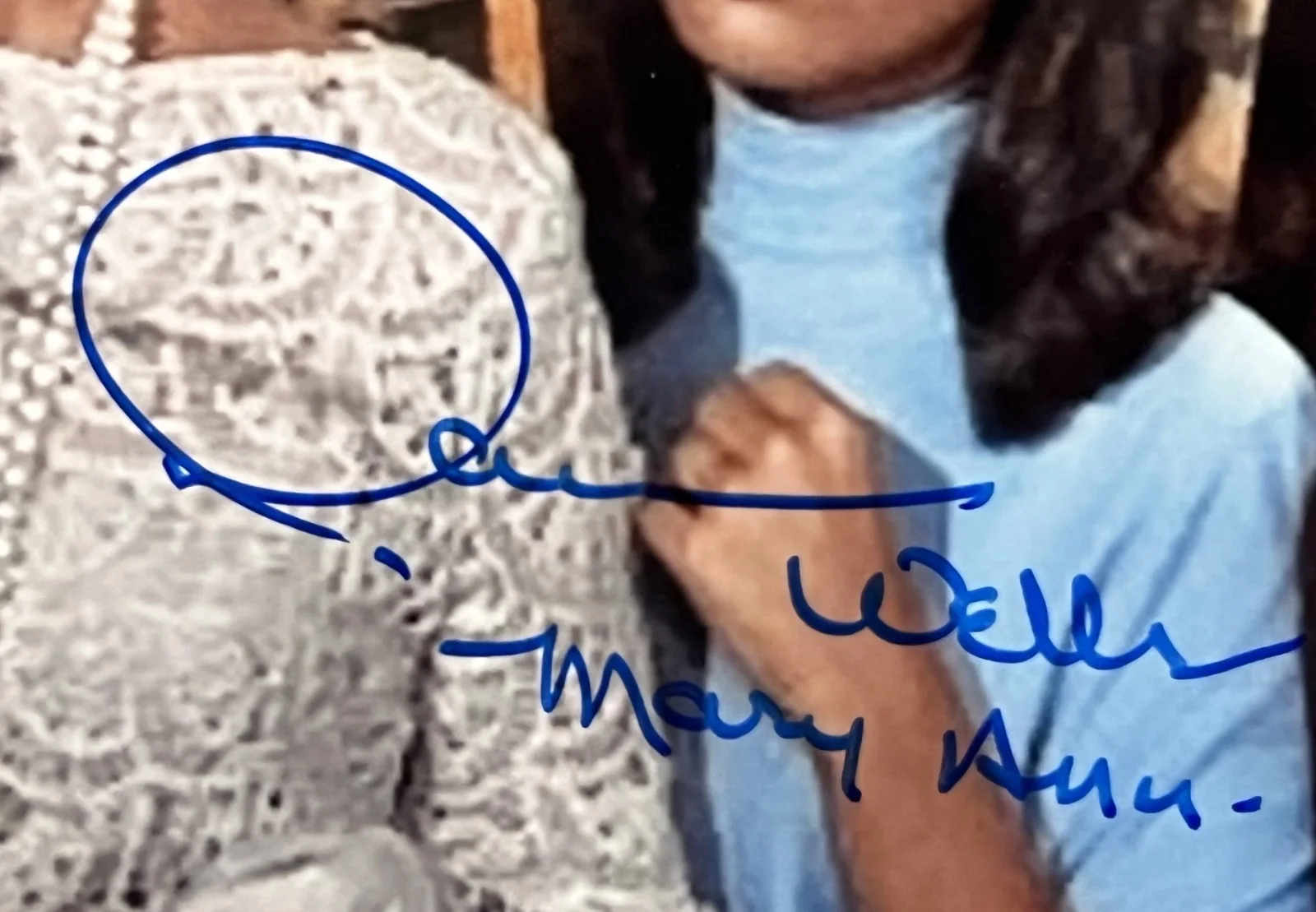 Dawn Wells — DAWN WELLS, Mary Ann - 8" x 10" SIGNED, image 2
