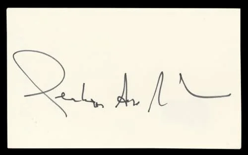 Penelope Ann Miller — Penelope Ann Miller Carlito's Way Authentic Signed 3x5 Index Card BAS #BL96907, изображение 3