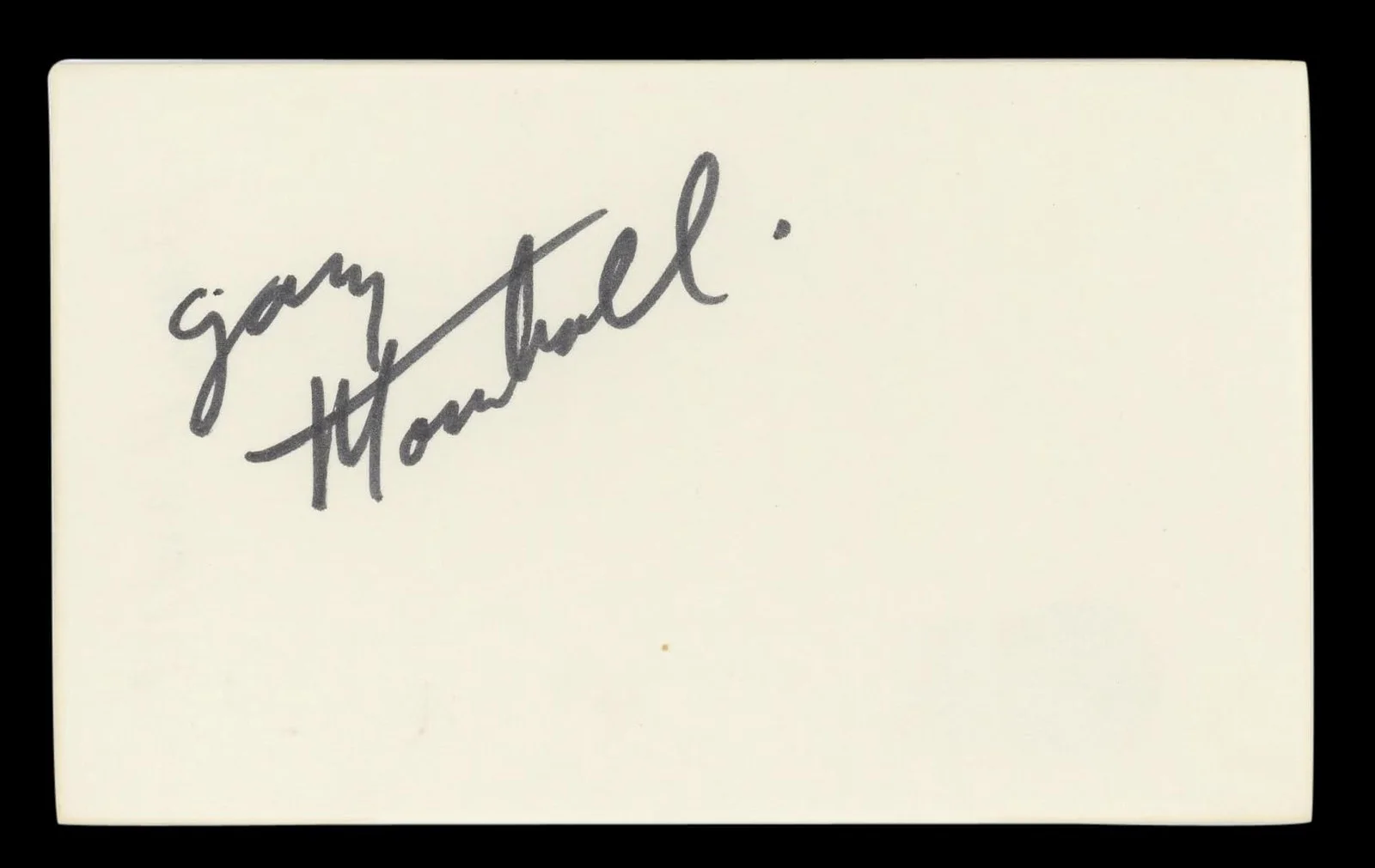 Garry Marshall — Garry Marshall The Princess Diaries Authentic Signed 3x5 Index Card BAS #BL96416, image 4