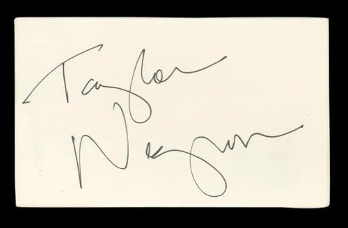 Taylor Negron — Taylor Negron The Last Boy Scout Authentic Signed 3x5 Index Card BAS #BL96938, изображение 3