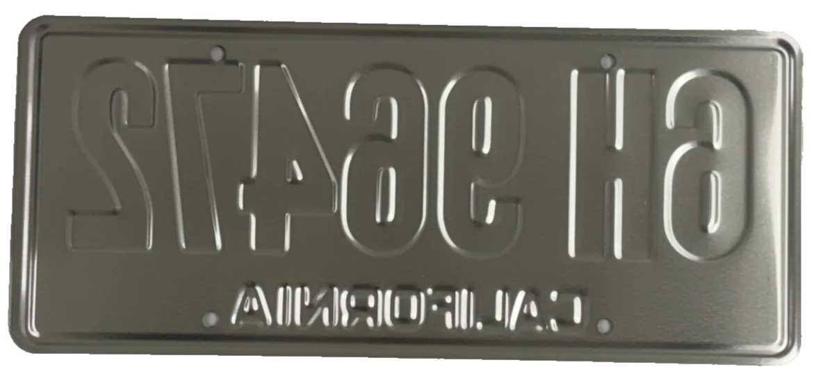 Tom Wilson — Tom Wilson Signed License Plate Biff Back to the Future Auto Beckett Witness, изображение 3